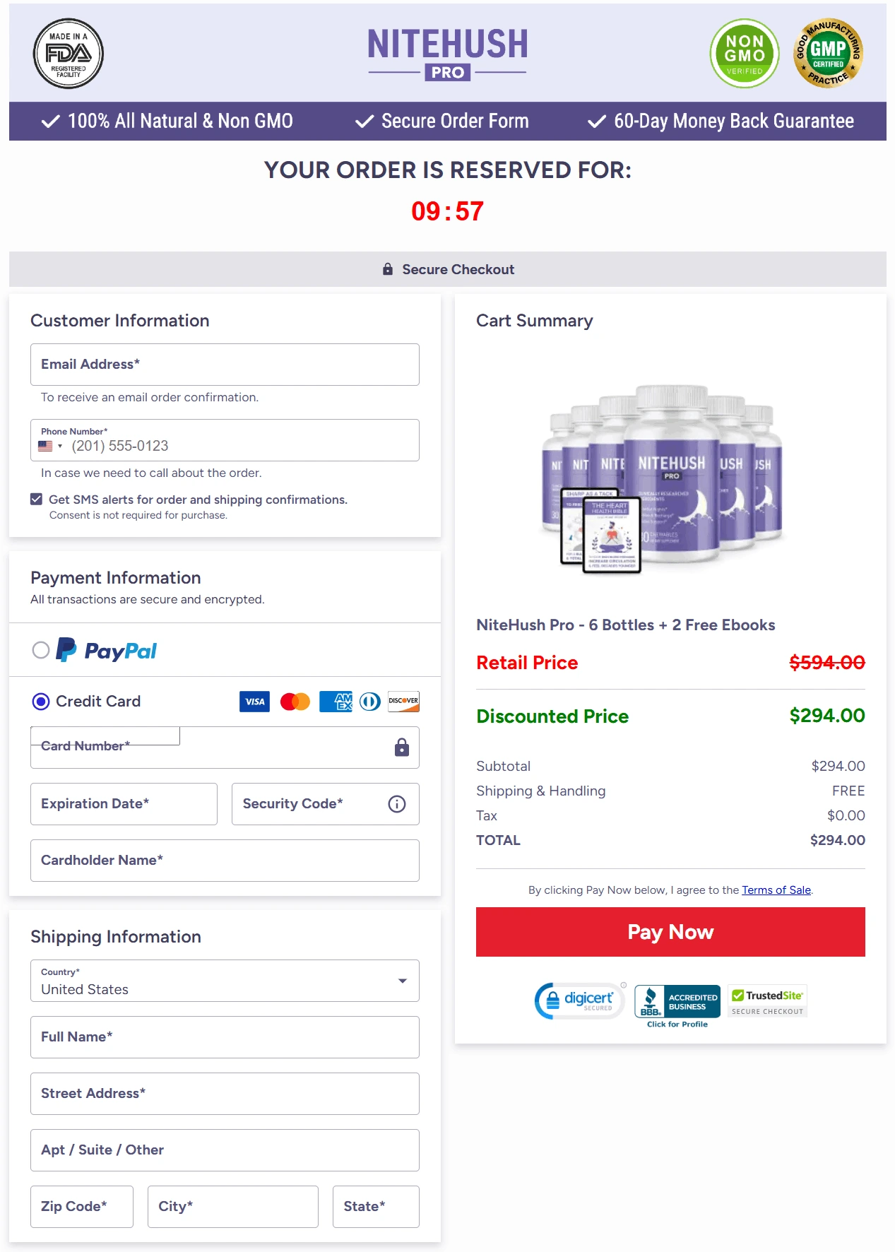 nitehush-pro nitehush-pro-secure-checkout-page
